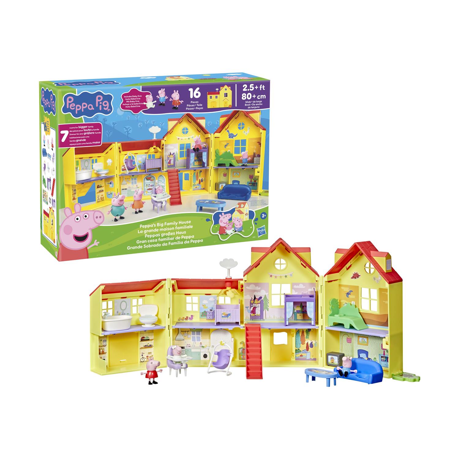 Hasbro Peppa Pig: Peppas Big Family House Playset (G0508
