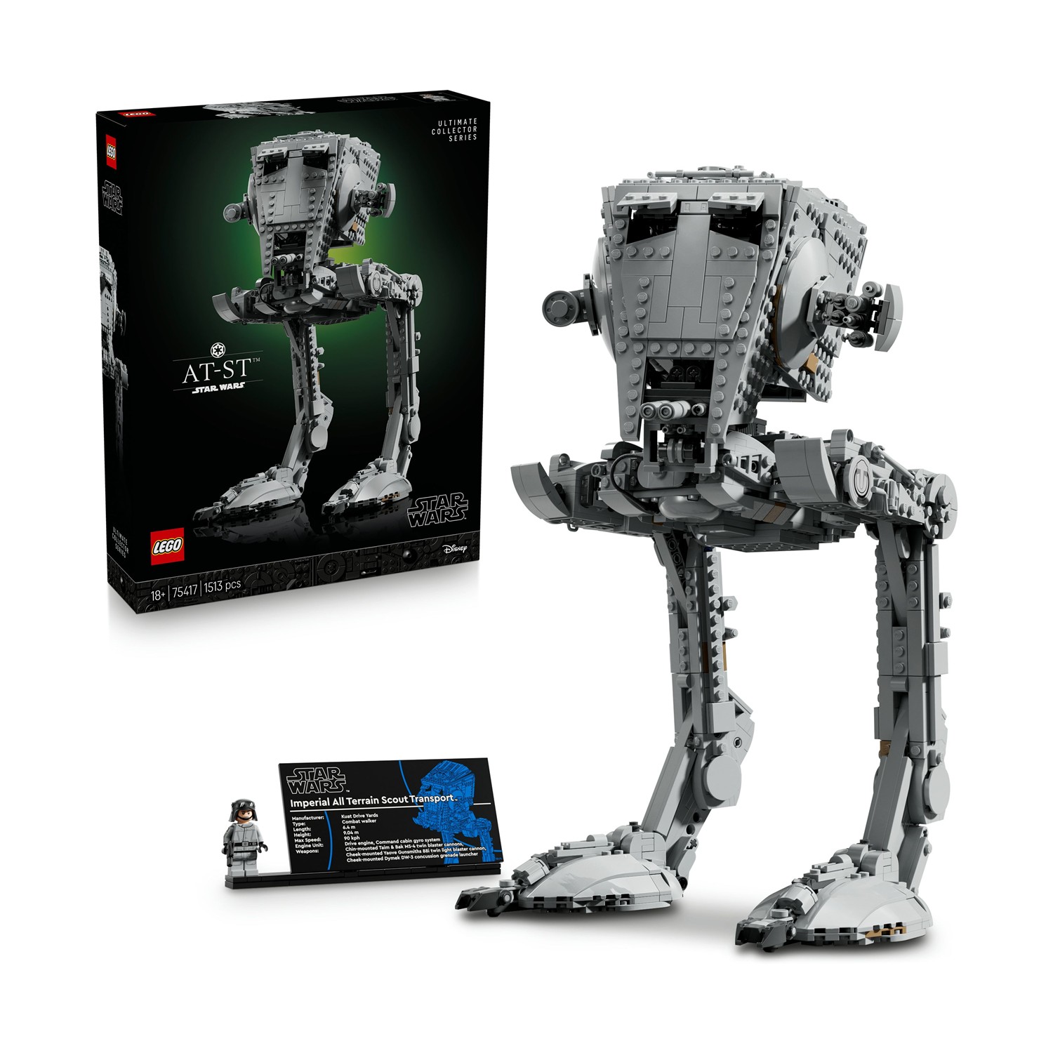 LEGO® Star Wars™: AT-ST™ Walker (75417) | Nerdom, Greece