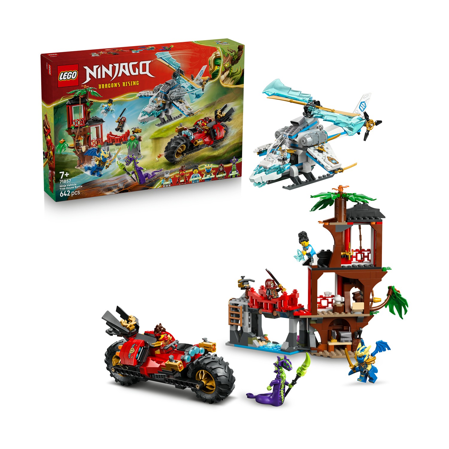 lego ninjago battle LEGO® NINJAGO®: Ninja Vehicle Tree House Battle (71857) | Nerdom, Greece