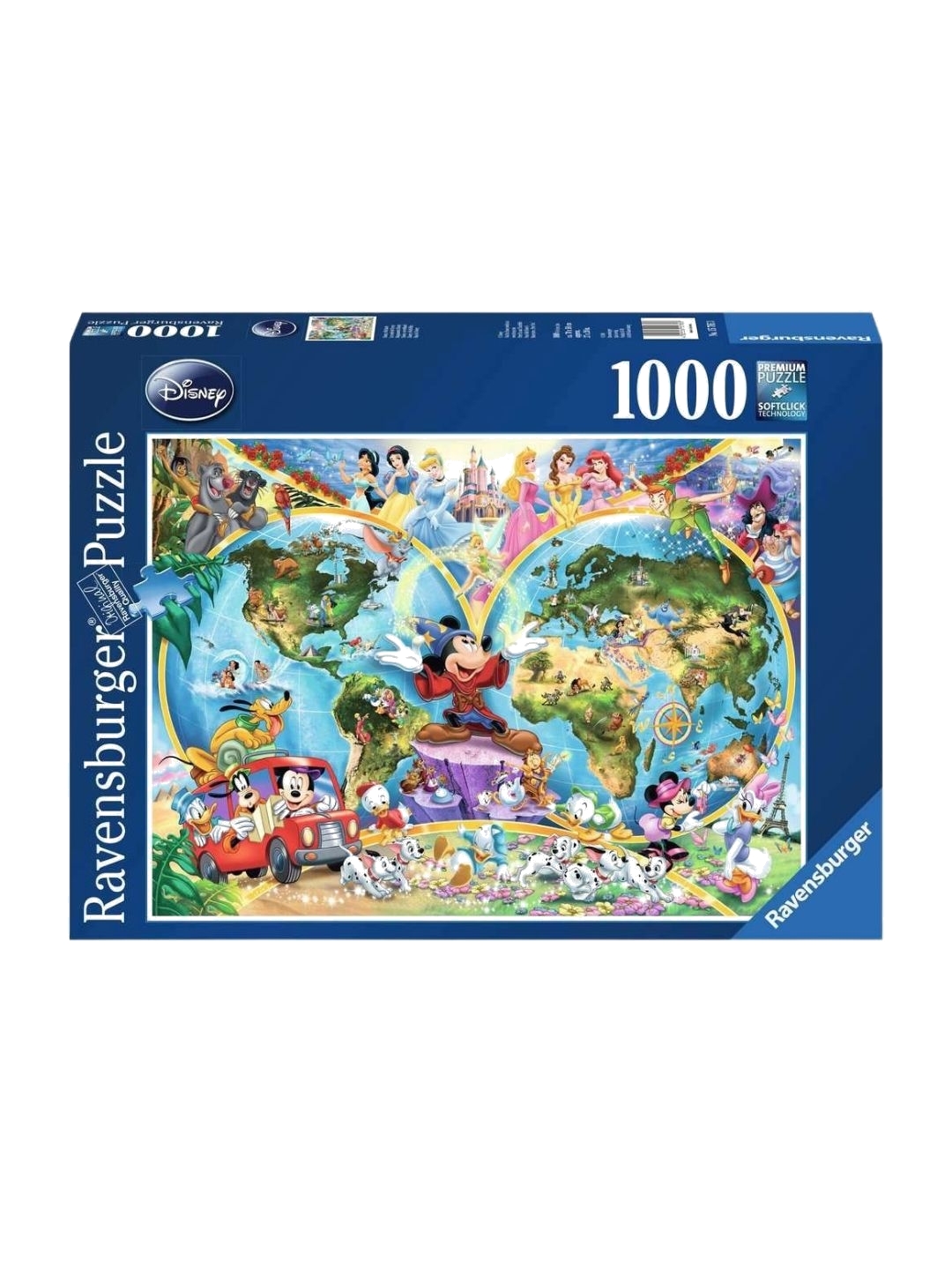 Disney's World Map Puzzle Nerdom