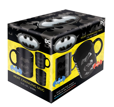 Tazza Termocromatica Batman 300ml – DC Comics, La Tazza Che Cambia Con Il Caldo, Regalo Ufficiale Per Fan
