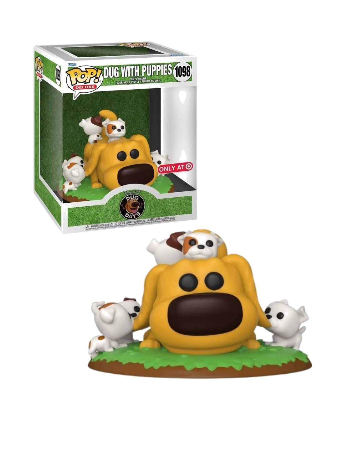 Funko Pop! Deluxe Dug Days Dug with Puppies (Special Edition) 58394