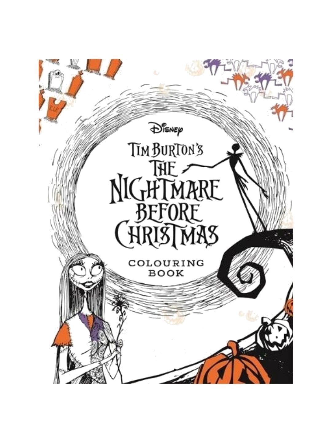 Disney Tim Burton's The Nightmare Before Christmas Colouring Book Nerdom