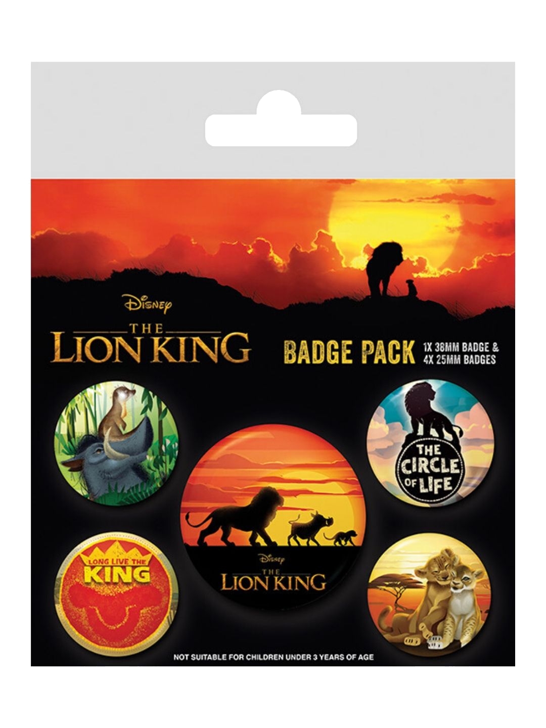 The Lion King Pins Set of 5 Nerdom, Greece