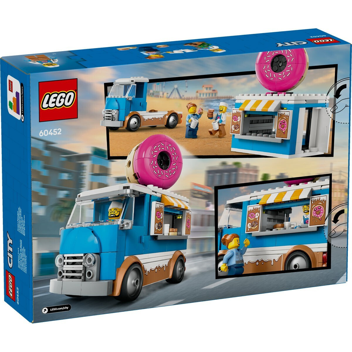 lego ice cream truck LEGO® City: Donut Truck (60452) Nerdom, Greece
