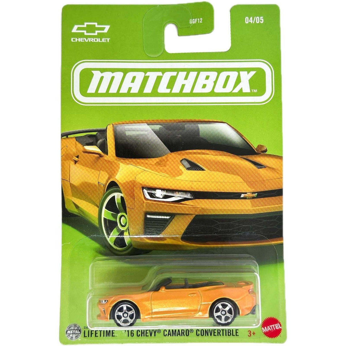 Mattel Matchbox: Chevrolet - '16 Chevy Camaro Convertible (JCG55