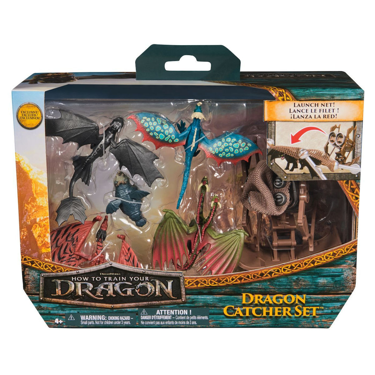 Spin Master How to Train Your Dragon - Dragon Catcher Set (6072894