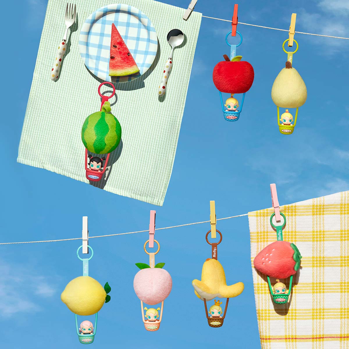 POP MART Baby Molly Fruity Aroma Series- Sachet Pendant (Blind Box