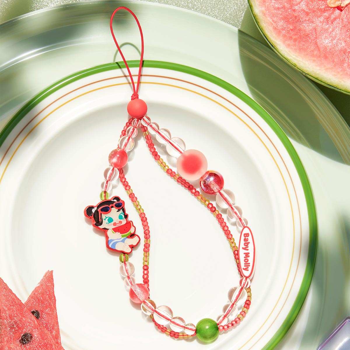POP MART Baby Molly Fruity Aroma Series- Phone Charm Blind Box 1pc