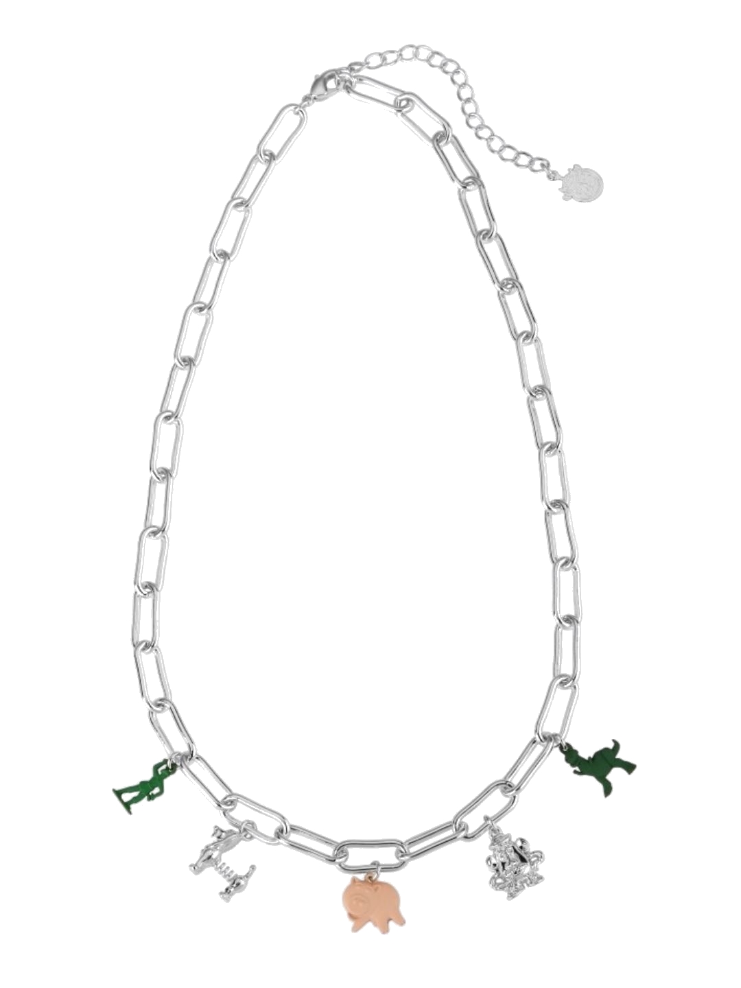 Disney Couture Pixar Toy Story White Gold Plated Charm Necklace Nerdom