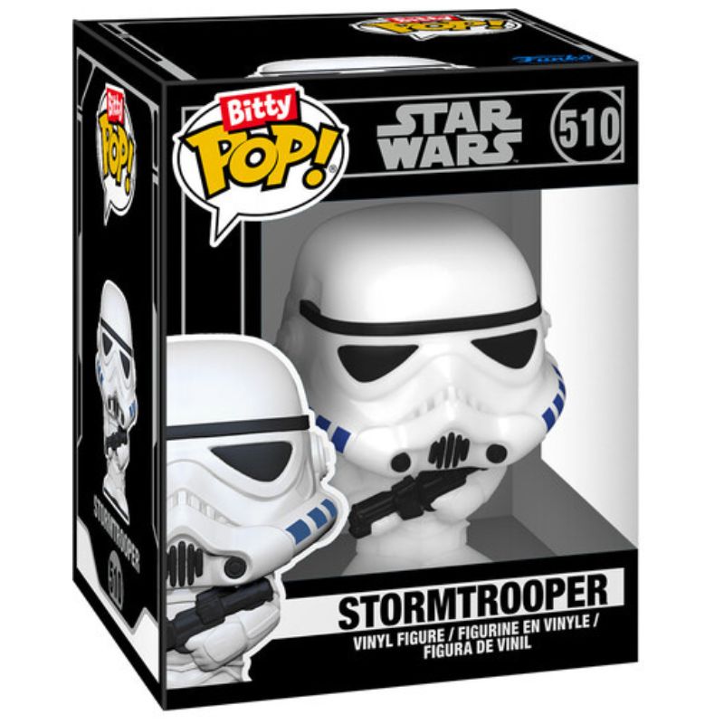 Funko Bitty Pop! Stormtrooper #296-Chrome-Mystery Bitty 1/6-Star Wars