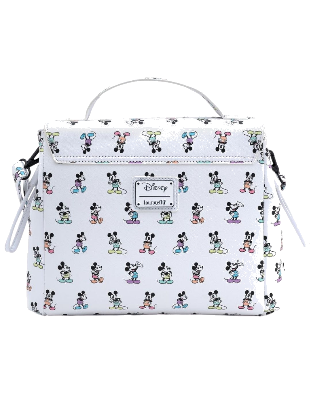 Loungefly Mickey Mouse Poses Pastel Crossbody Bag Nerdom