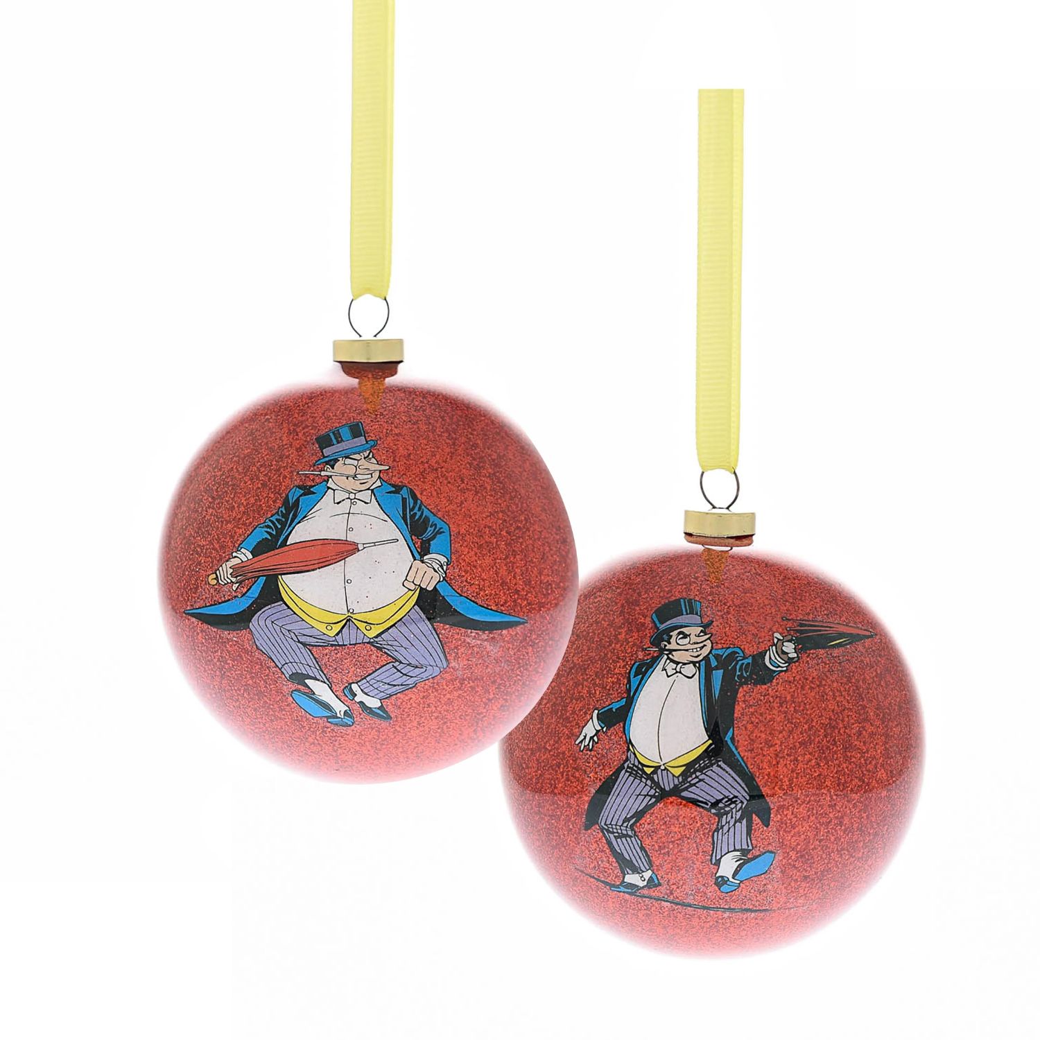 DC Comic Christmas Baubles Villains Set Of 6 Nerdom, Greece