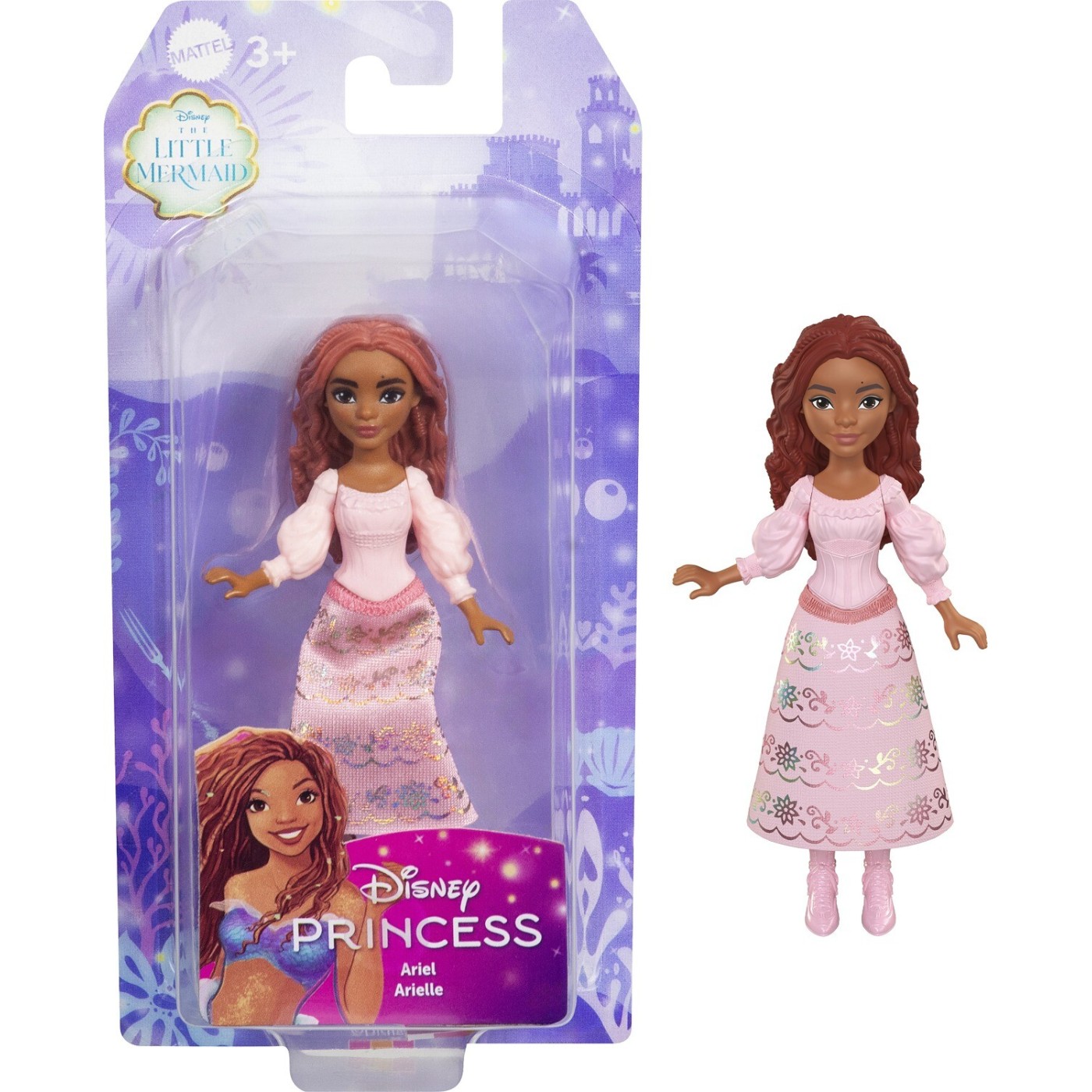 Mattel: Disney Princess Ariel Small Doll (JBX55) Nerdom, Greece