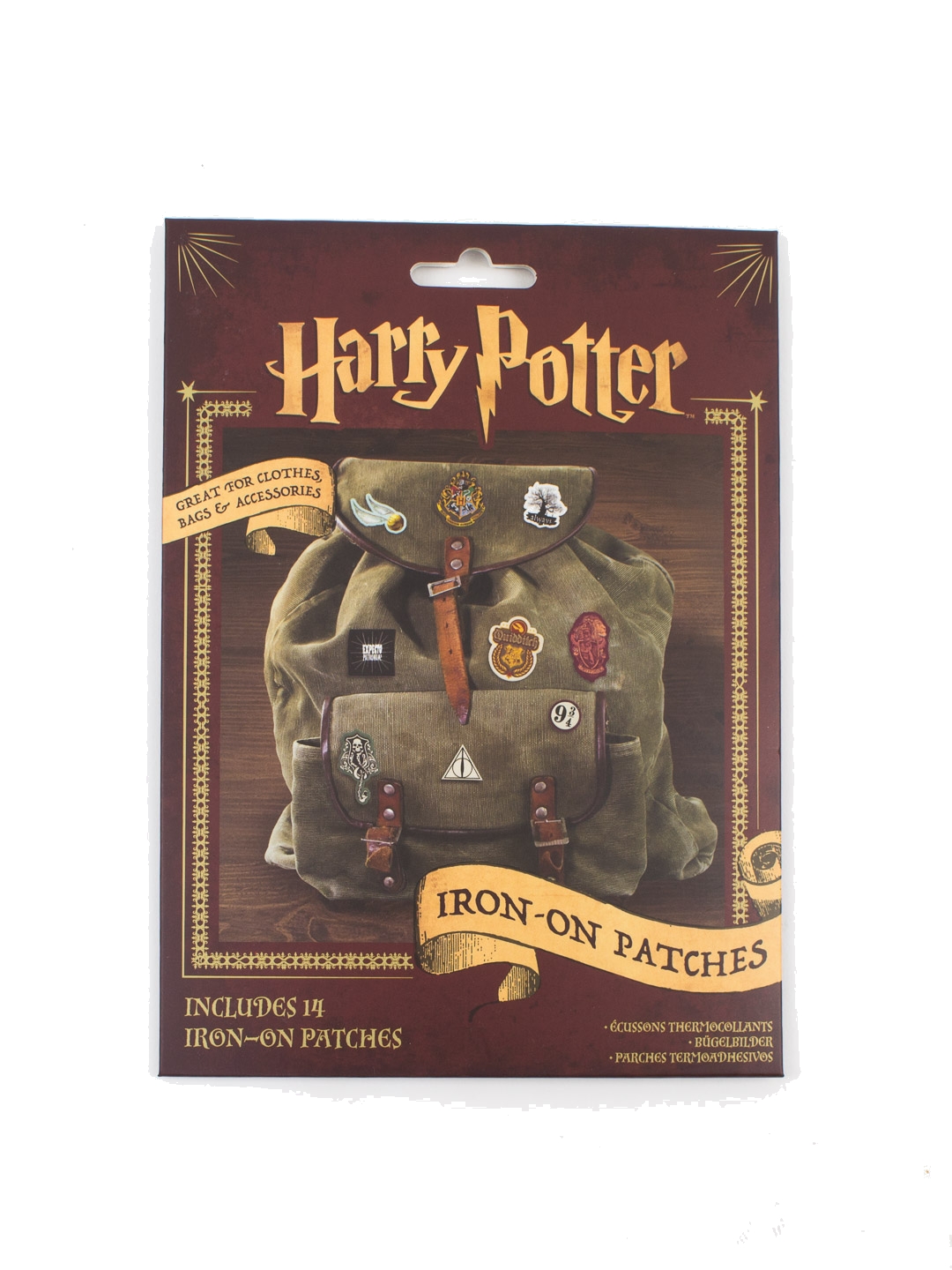 Harry Potter Hogwarts Iron On Patches Nerdom