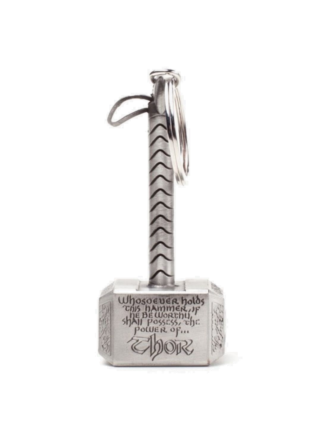 Marvel Thor Mjolnir Metal Keyring Nerdom