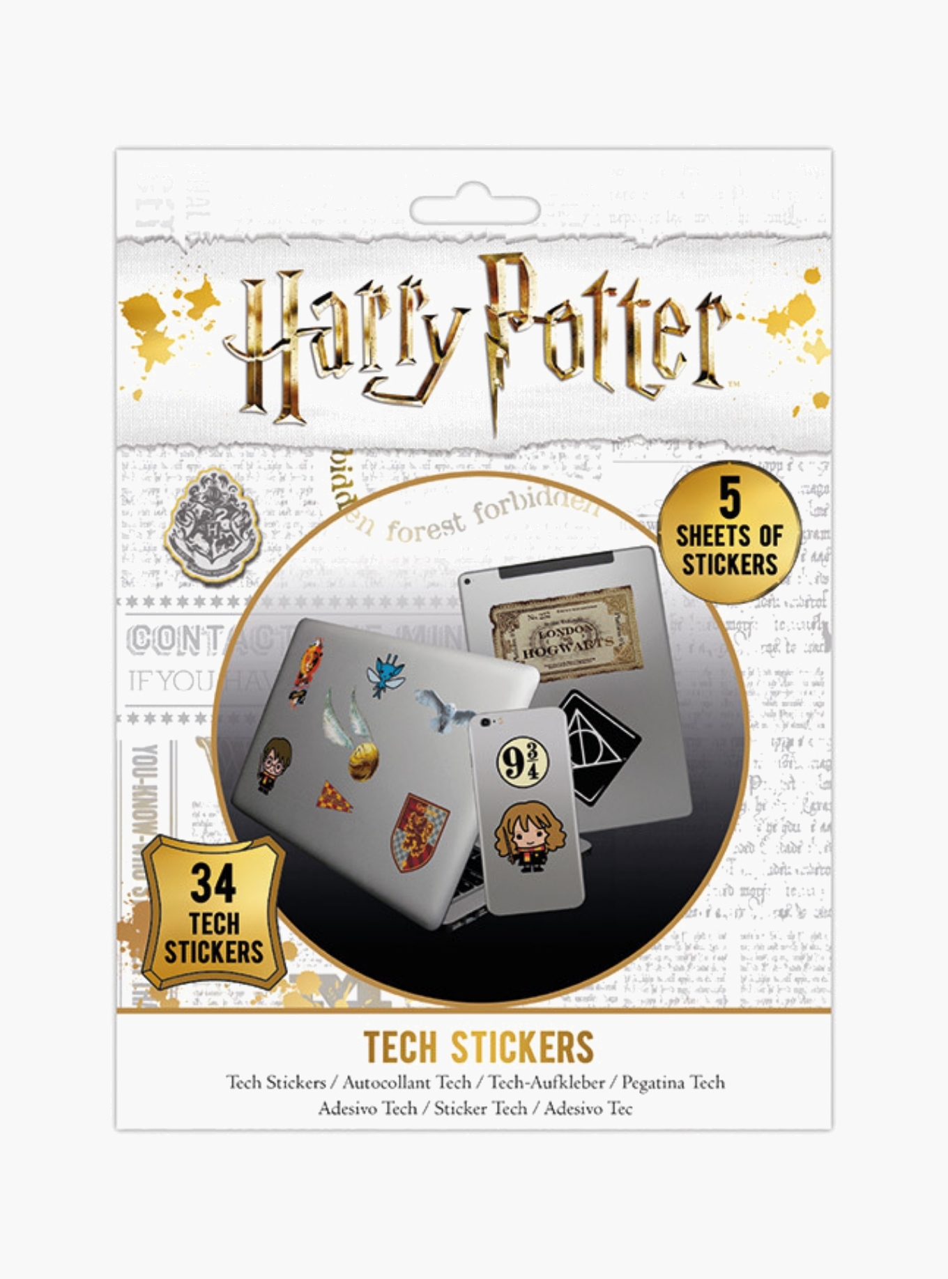 Harry Potter Tech Stickers Nerdom