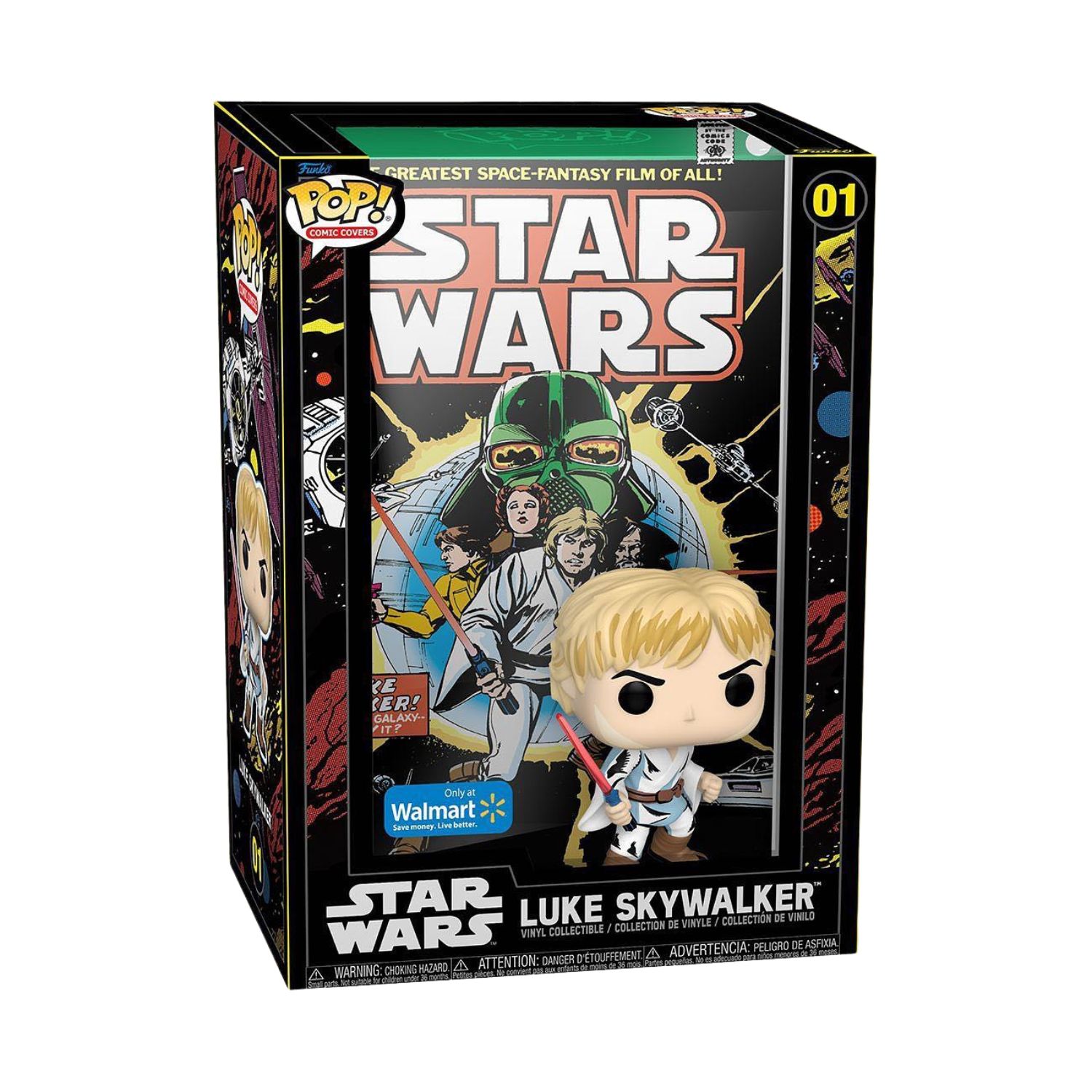 Funko Pop! Star Wars Comic Cover Luke Skywalker (Special Edition) Nerdom, Greece