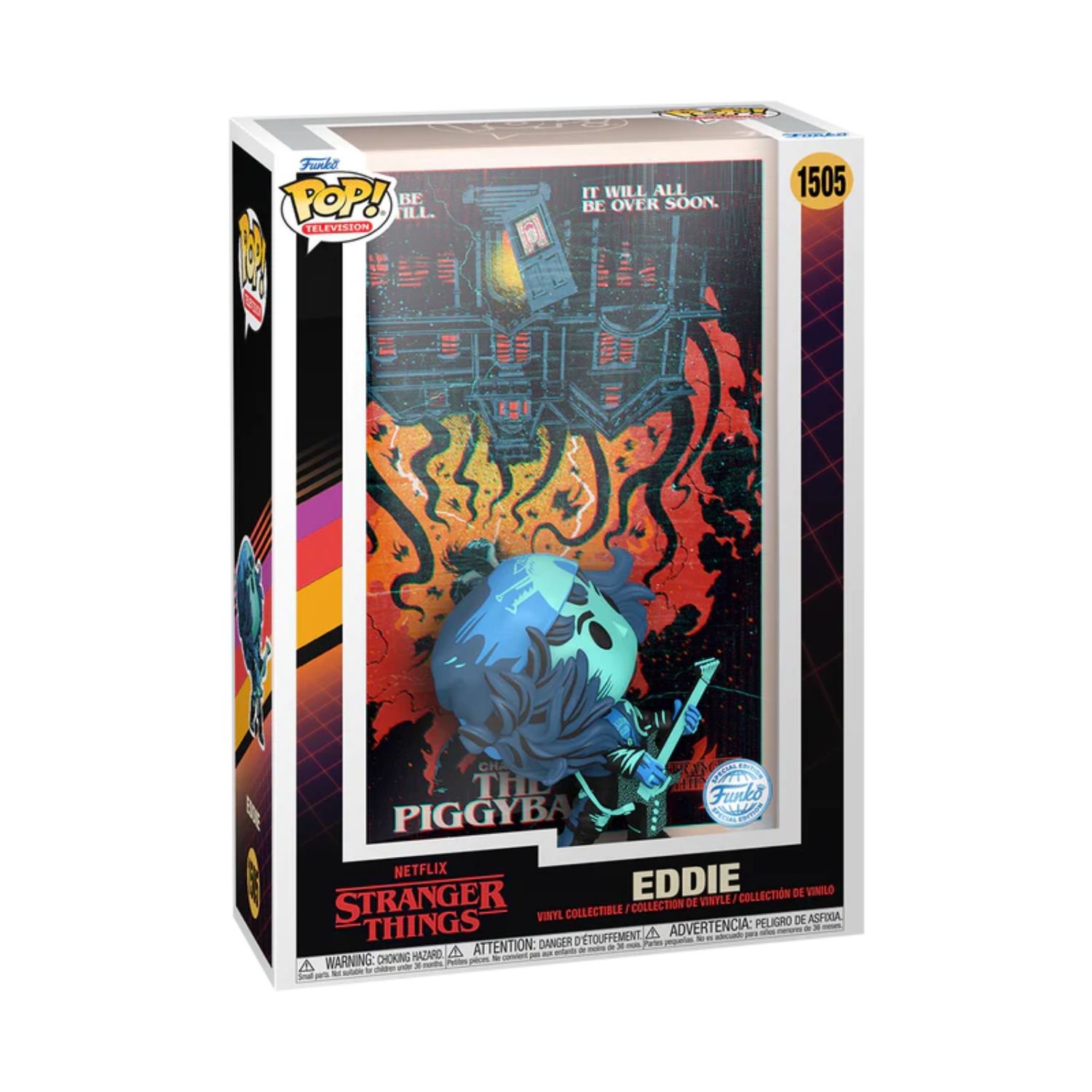 SF・ファンタジー・ホラー Stranger Things Eddie comic cover Funko Funko Pop! Comic Covers Stranger Things The Piggyback Eddie