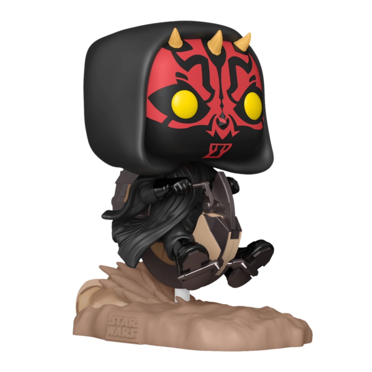 Funko Pop! Ride Deluxe: Star Wars EP1 The Phantom Menace Anniversary - Darth Maul on Bloodfin Speeder #705 Bobble-Head Vinyl Figure
