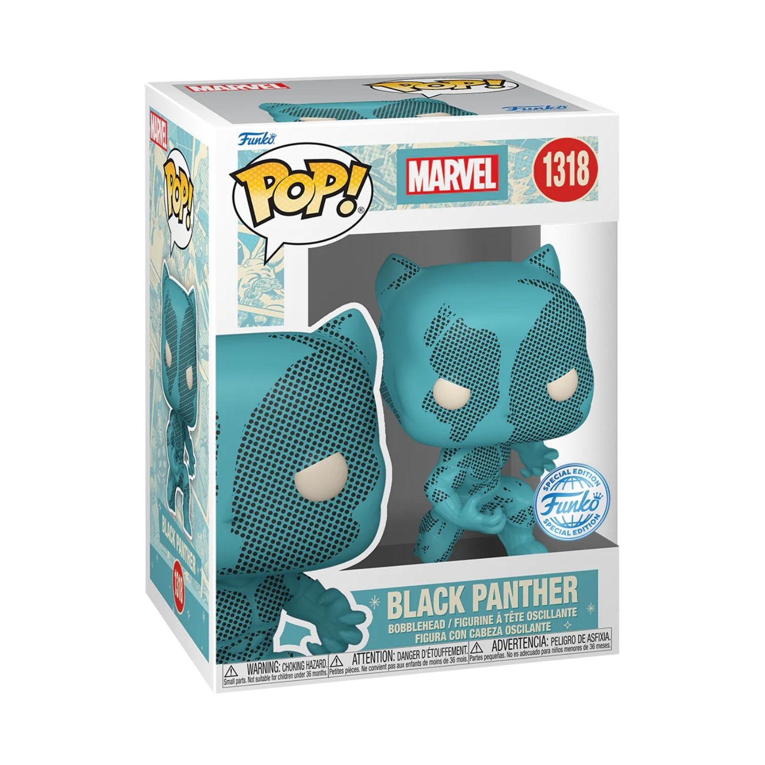 Funko Pop! Marvel: Retro Reimagined Black Panther (Special Edition