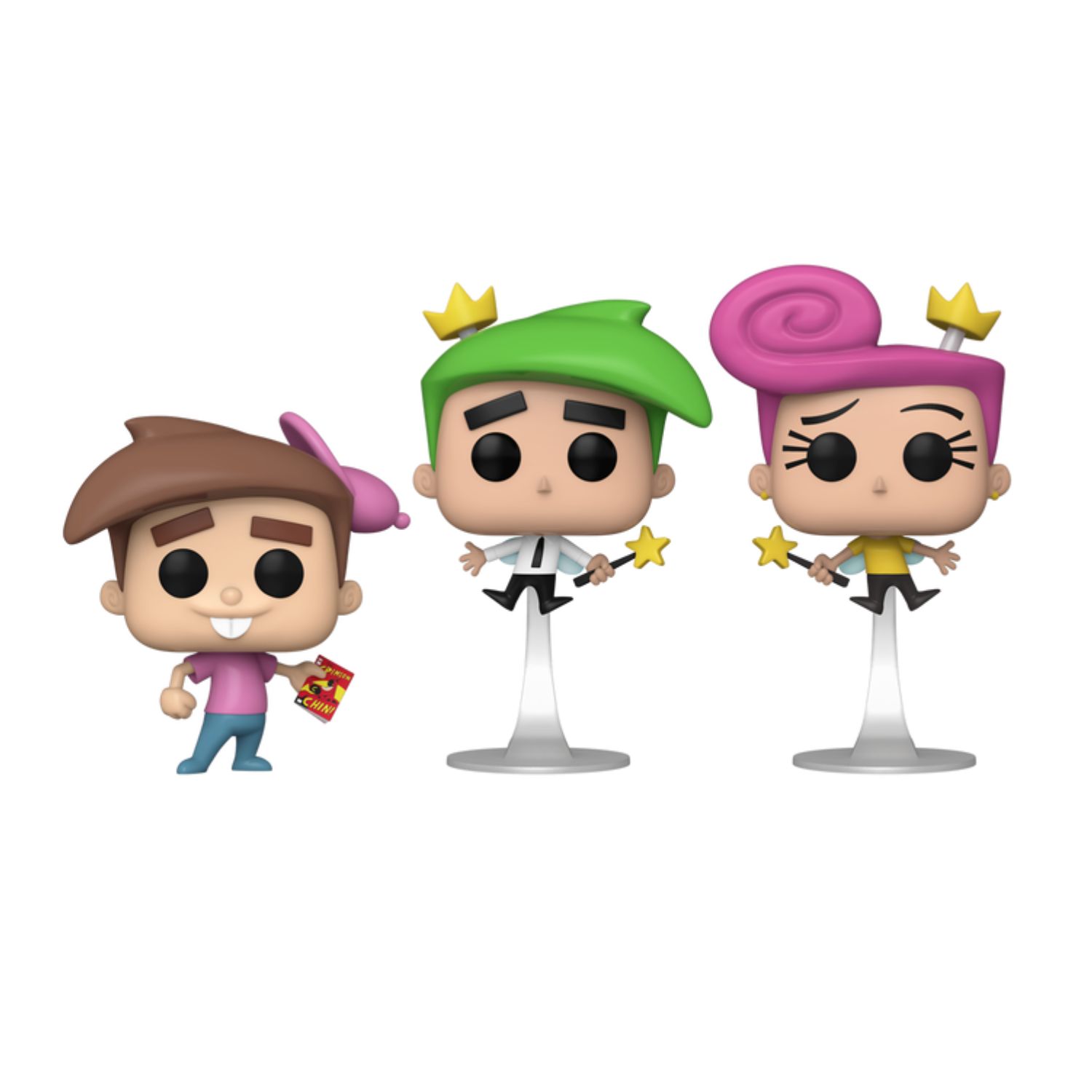 Funko Pop! Fairly Odd Parents Timmy Cosmo Wanda (SDCC 2023