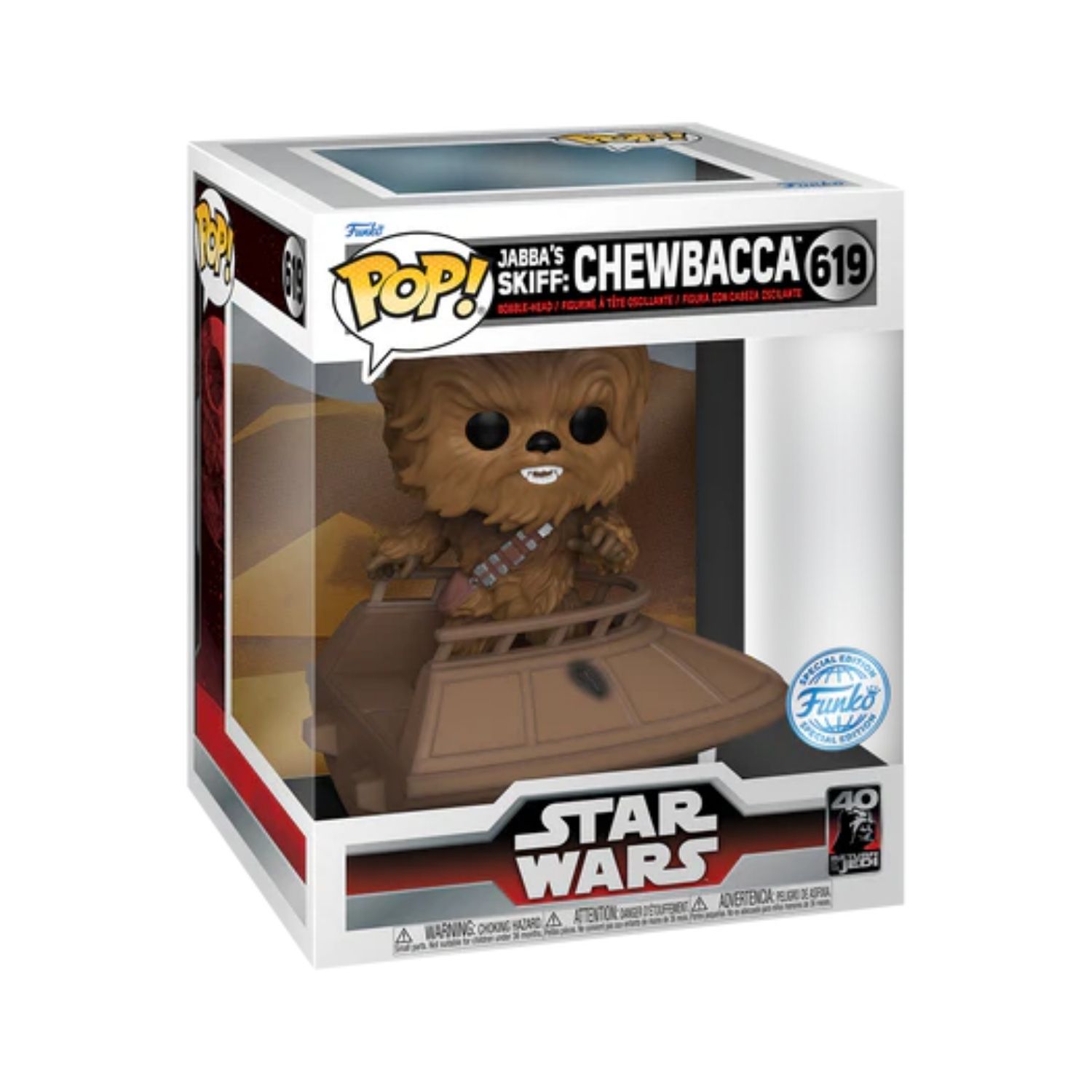 Funko Pop Star Wars 621 Jabba’s Skiff Lando Calrissian - Game Games - A