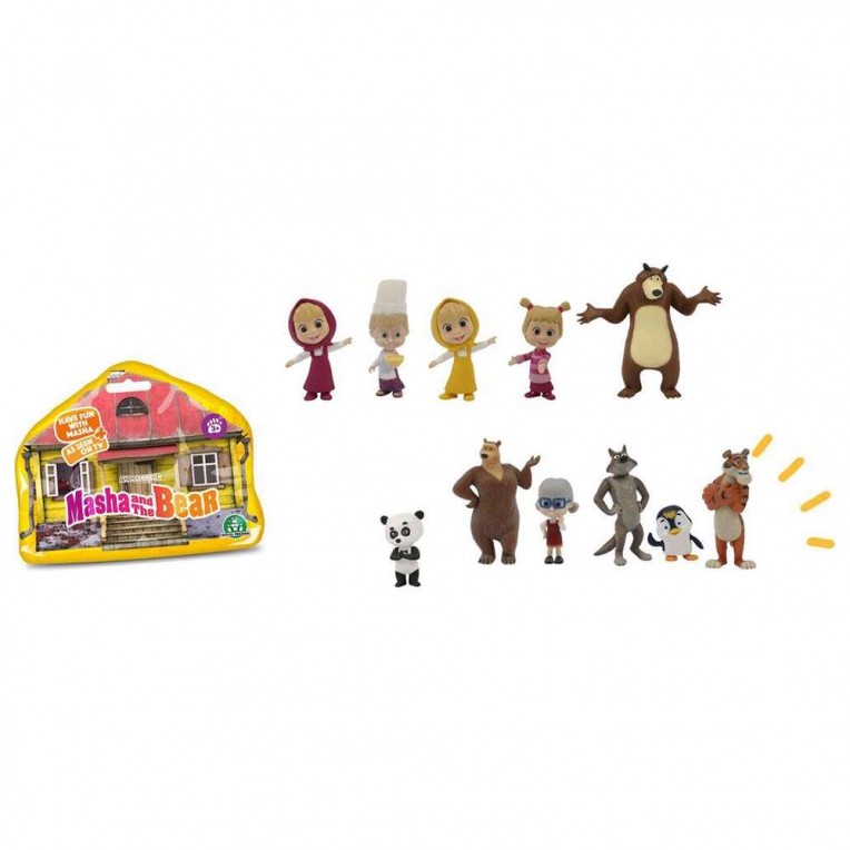 Giochi Preziosi Masha the Bear Figurine Series (MHA28000) 1pc Random  Pick