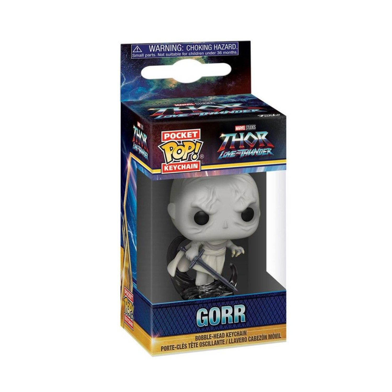 Funko Pop! Marvel: Thor Love And Thunder – Gorr (con Custodia Protettiva Inclusa). Figura In Vinile Da Collezione Alta 9,5 Cm. Confezione Originale Con Protezione In PET.