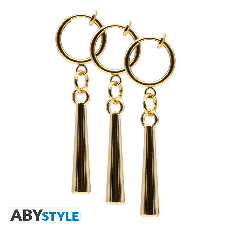 One Piece 3 Earrings Set Zoro | Nerdom, Greece