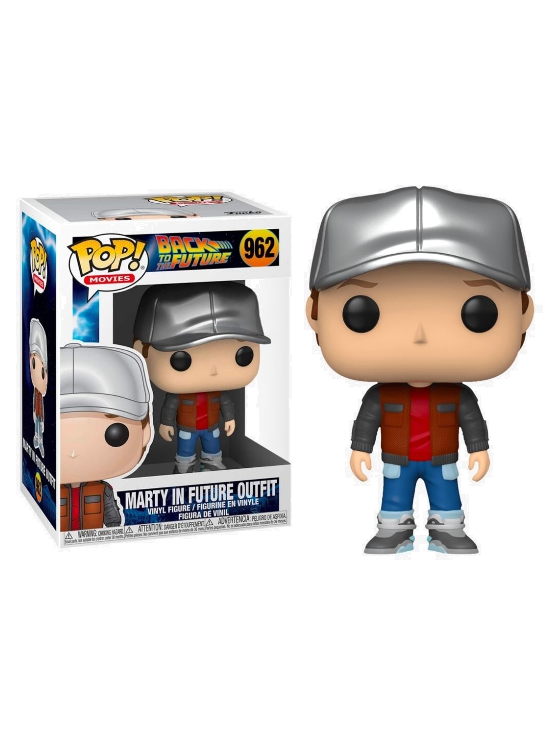Funko Pop! Back to the Future Marty in Future Outfit Nerdom