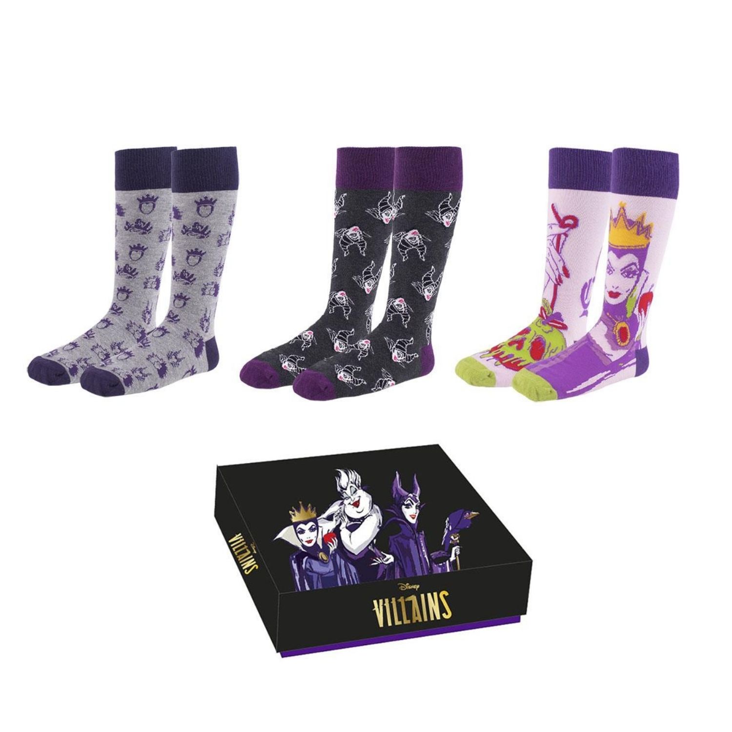 Disney Villains Socks Nerdom