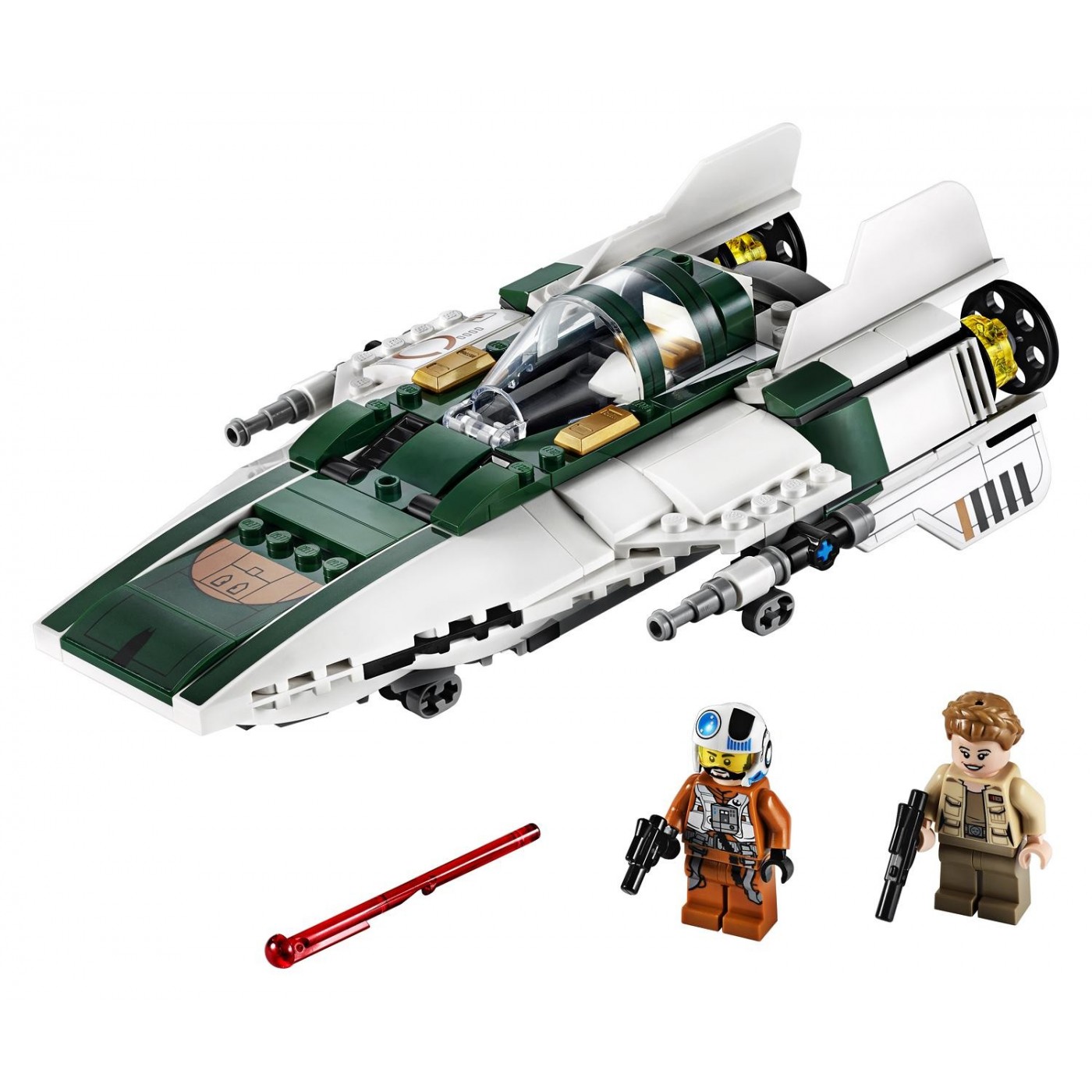 LEGO® Star Wars: Resistance A-wing Starfighter™ (75248) | Nerdom, Greece