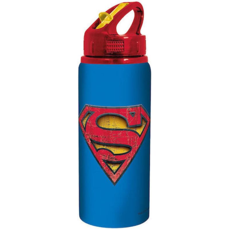 Stor: Superman - Young Adult Aluminium Sport Bottle  (1491)