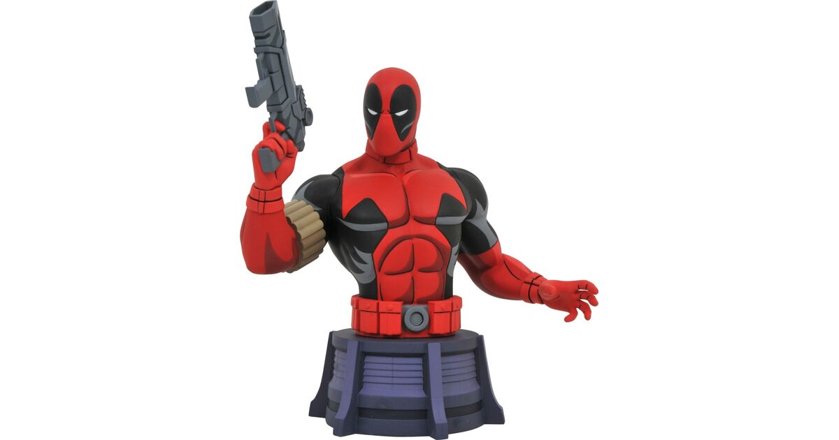 Diamond Marvel Animated X Men - Deadpool Bust (15cm) (MAR202626) | Nerdom