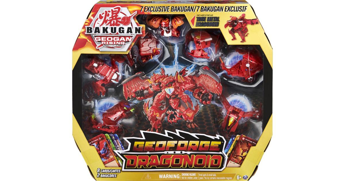 Spin Master Bakugan Geogan Rising: Geogan Dragonoid (6060838) | Nerdom