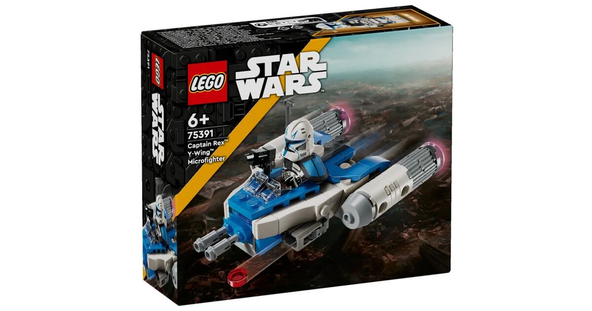 LEGO® Star Wars™: Captain Rex™ Y-Wing™ Microfighter (75391