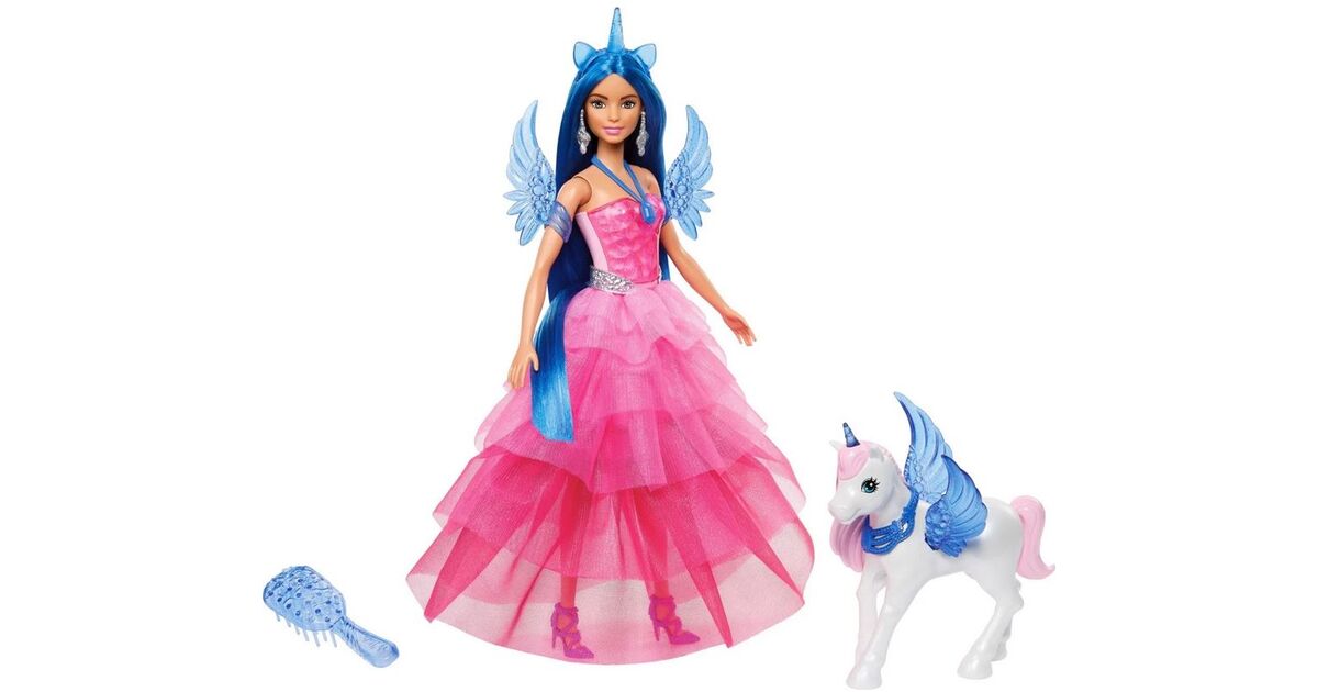 Mattel Barbie®: 65 Inspiring Stories - A Touch of Magic Doll Unicorn ...