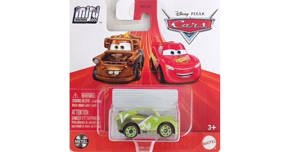 Mattel Disney Cars: Mini Racers - Chase Racelott Vehicle (HTP96) | Nerdom