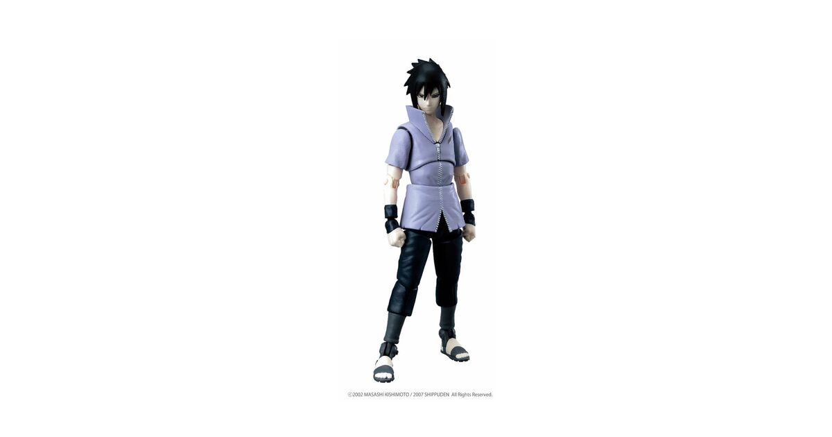 BANPRESTO GRANDISTA NARUTO SHIPPUDEN - UCHIHA SASUKE 2 FIGURE 28cm PVC STATUA