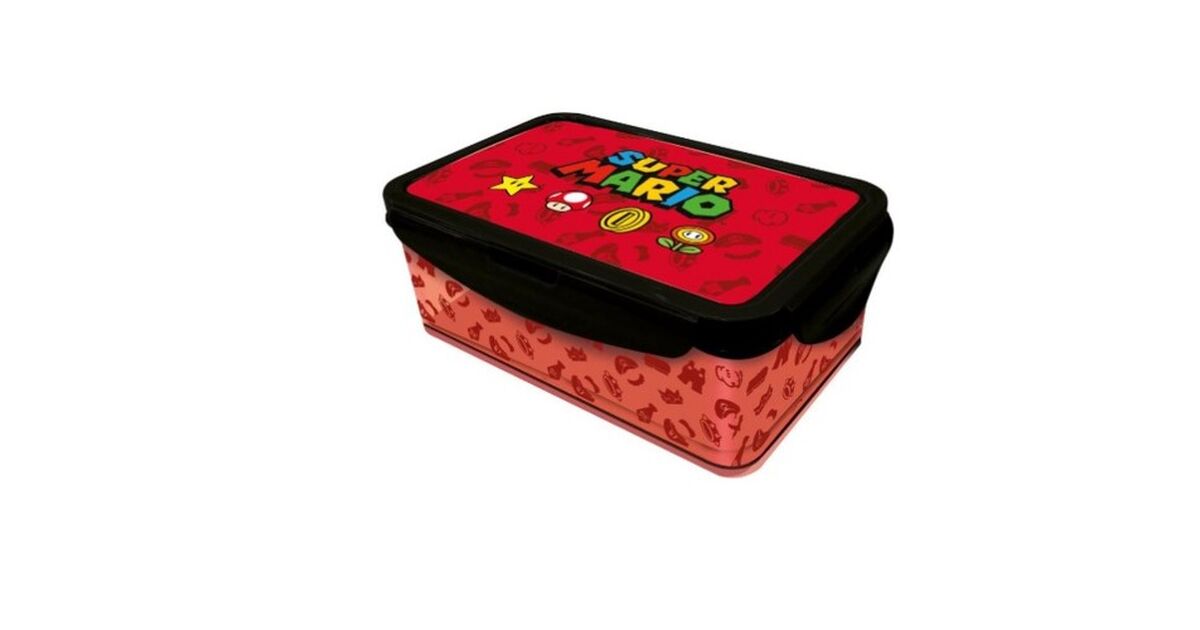 Nintendo Super Mario Rectangular Food Container | Nerdom, Greece