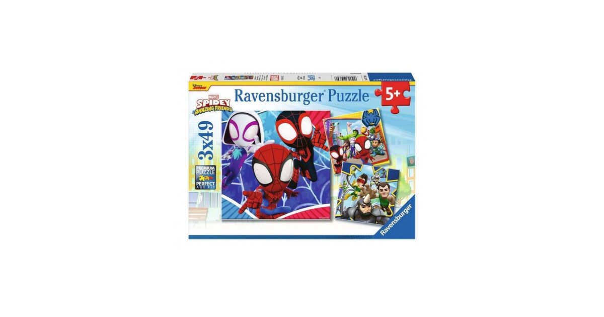 Παζλ Ravensburger Puzzle: Marvel - Spidey and his Amazing Friends ...