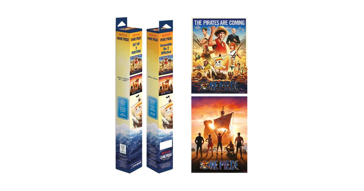 Pyramid: One Piece (Live Action) Poster Set (52x38cm) (PPB35403) Pyramid: One Piece (Live Action) Poster Set (52x38cm) (PPB35403)