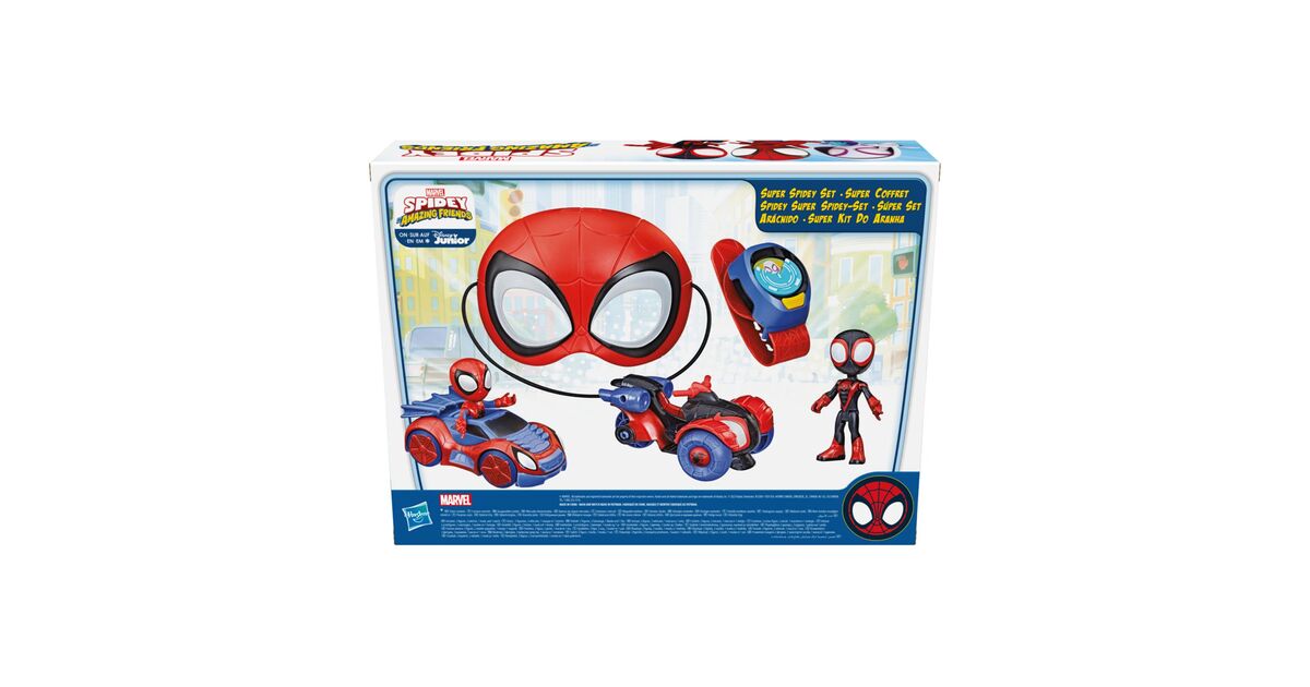 Hasbro Disney Junior: Spidey And His Amazing Friends - Super Spidey Set ...