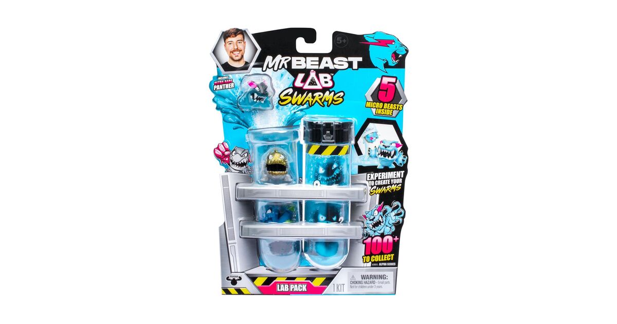 Giochi Preziosi Mr.Beast: Lab Swarms - Micro Beasts 5Pack (Random ...