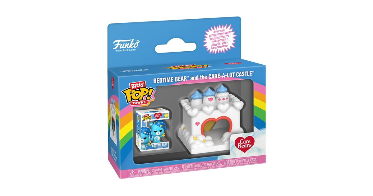 Bitty Pop! Town: Care Bear Castle – El Castillito De Los Ositos Cariñosos En Miniatura
