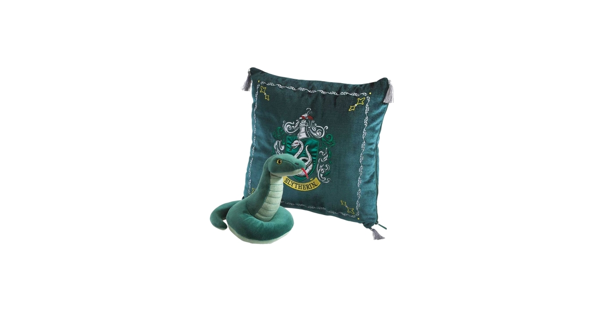 Harry Potter House Mascot Cushion with Plush Figure Slytherin #00573