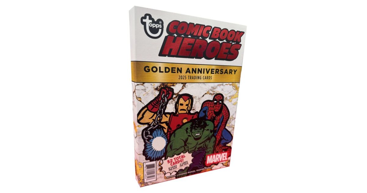 Topps 2025 Marvel Comic Book Heroes 1975 Golden Anniversary Hobby