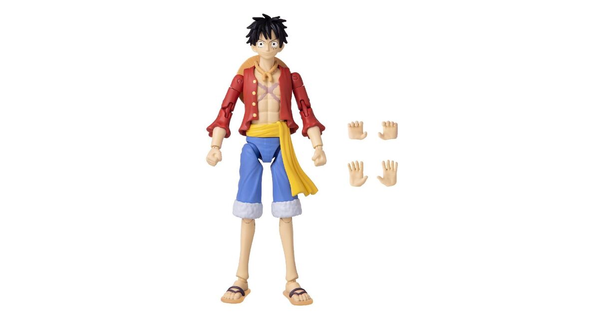 One Piece Anime Heroes Monkey D.Luffy Action Figure | Nerdom, Greece