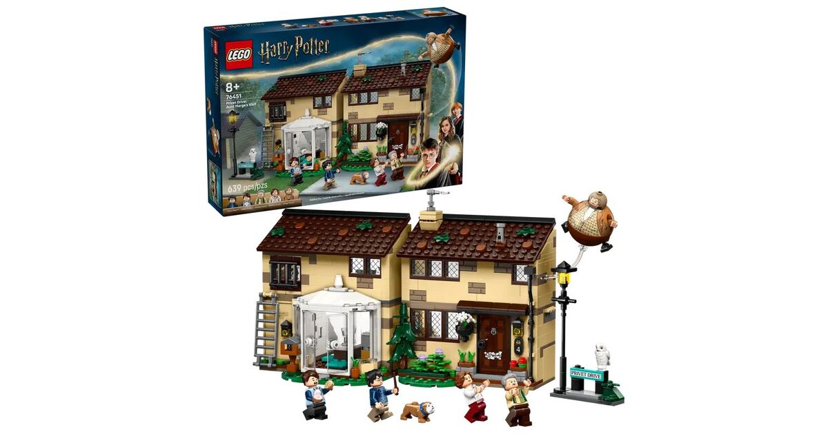 LEGO® Harry Potter™: Privet Drive: Aunt Marge's Visit (76451